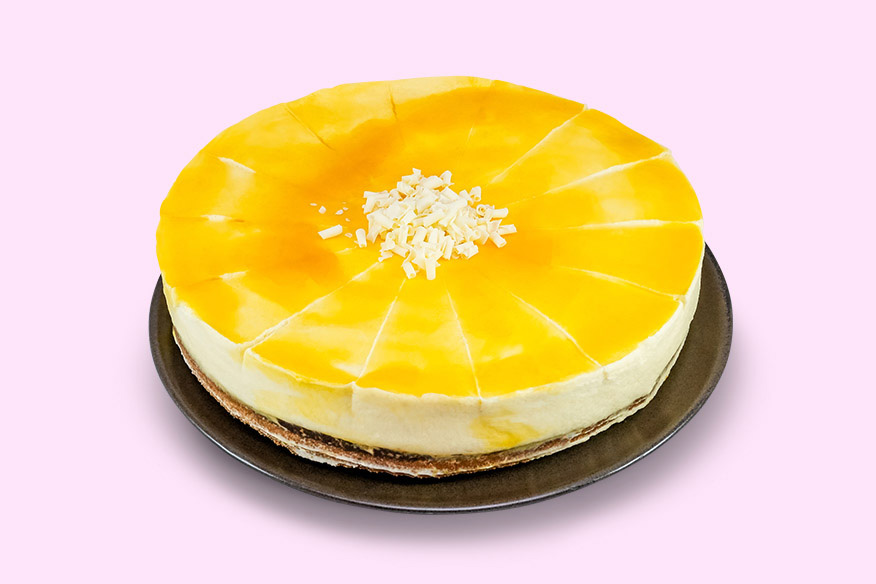 Bagt Mango Passion Cheesecake