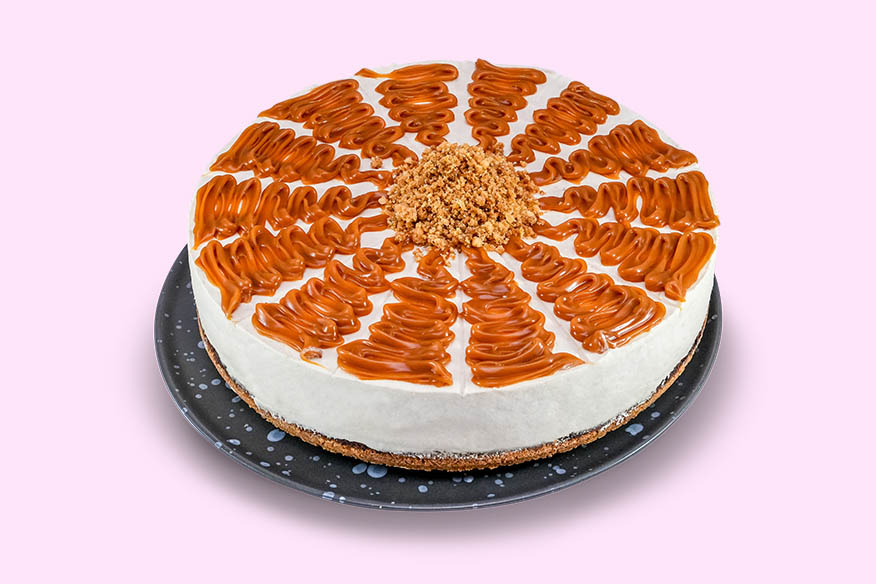 Bagt Banan Karamel Cheesecake